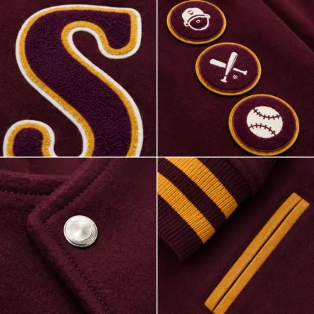 Custom Patchwork Varsity Jacket - Image 3