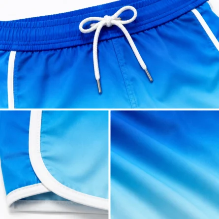 Custom Gradient Quick-Dry Beach Shorts - Image 5