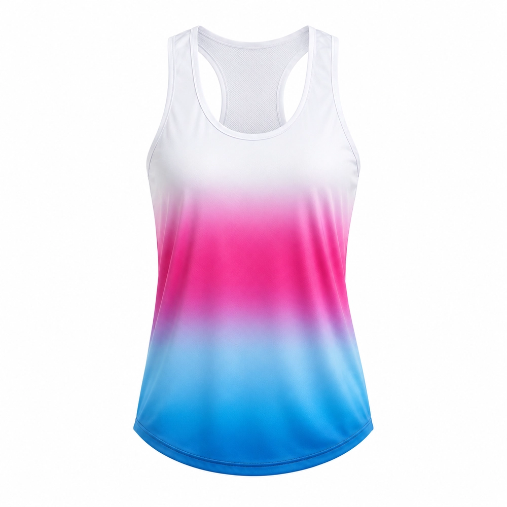 Custom Women Gradient  Singlet