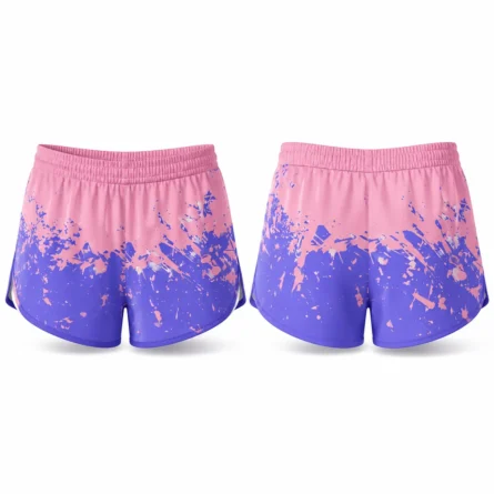 Custom Sublimated Women Running Shorts