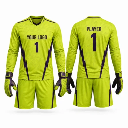 Custom Sublimated Goalkeeper Uniform Set