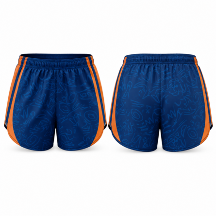 Custom Women Running Shorts Sublimated