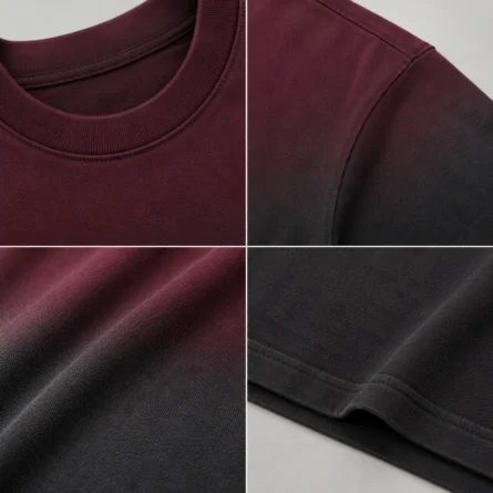 Custom Ombré washed & dyed T-shirt styles - Image 2