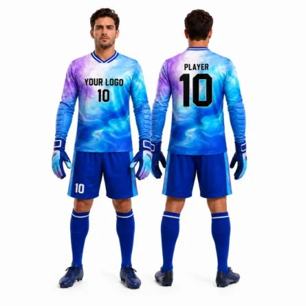 Custom Padded Goalkeeper Uniform Set - Image 4