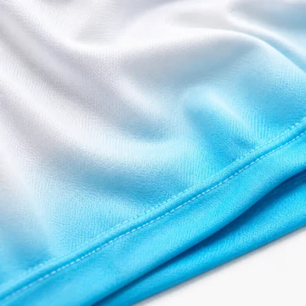 Custom Aqua Gradient Running Jersey - Image 3