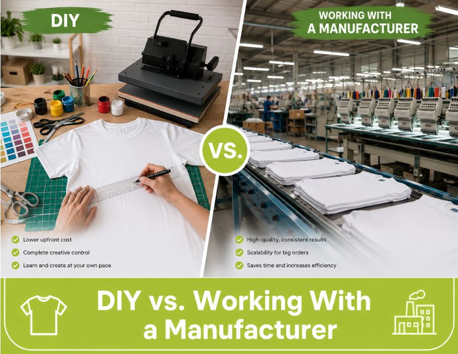 DIY vs. Working With a Manufacturer