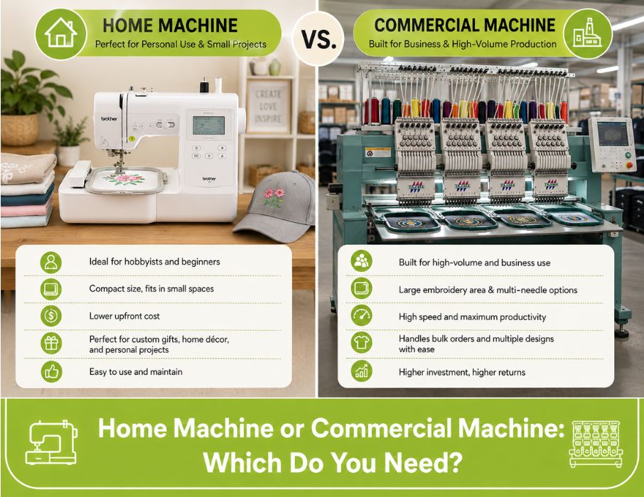 Home Machine or Commercial Machine Which Do You Need