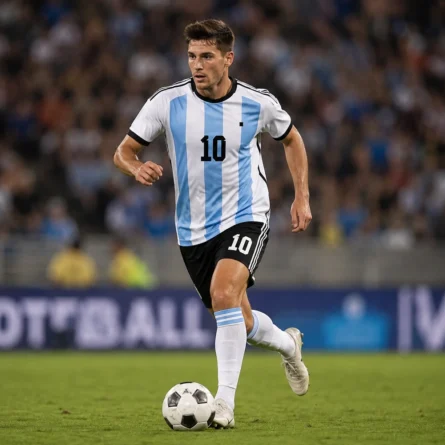 Custom Argentina Soccer Uniform Set - Image 4