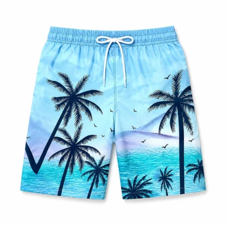 Custom Men Print  Beach Shorts