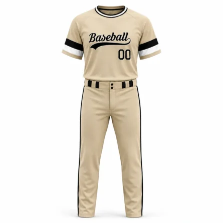 Custom Sandstone Baseball Uniform Set