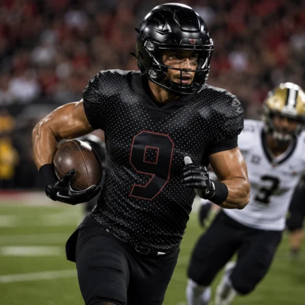 Custom American football Dotted Mesh jersey - Image 2