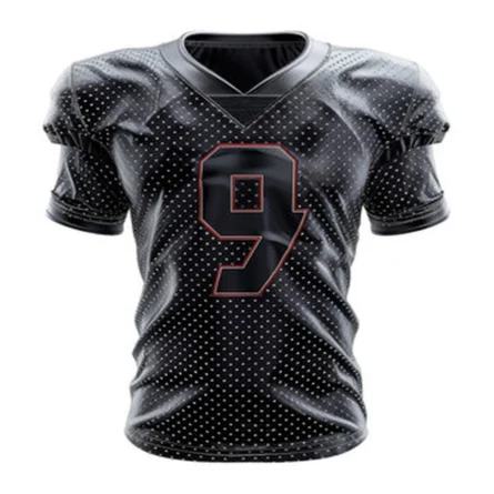 Custom American football Dotted Mesh jersey - Image 4