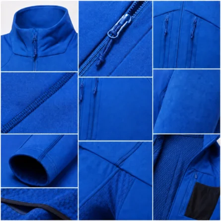 Custom Midlayer Jacket with Dual Chest Pockets - Image 2