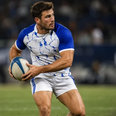 Custom Marble Print Rugby Uniform - Image 2