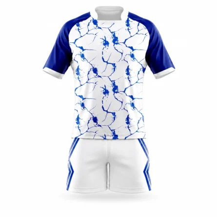 Custom Marble Print Rugby Uniform