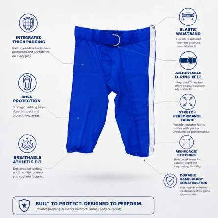 Custom Padded American Football Pants - Image 3