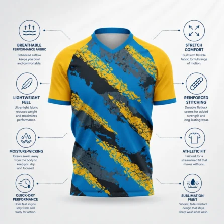 Custom Sublimated  Rugby Jersey - Image 3