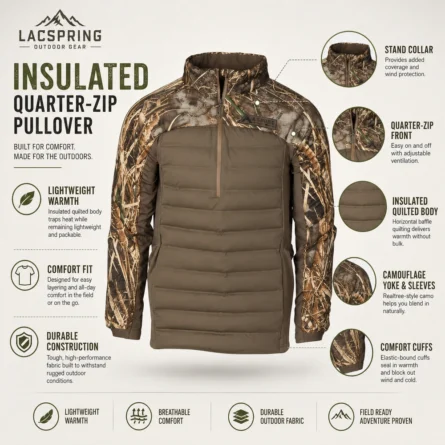 Custom Quarter-Zip Midlayer Jacket - Image 2