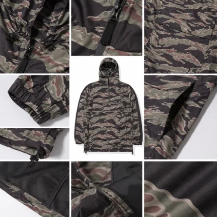 Custom Camo Print Windbreaker - Image 2
