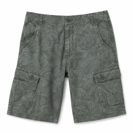 Custom Men Printed Cargo Shorts