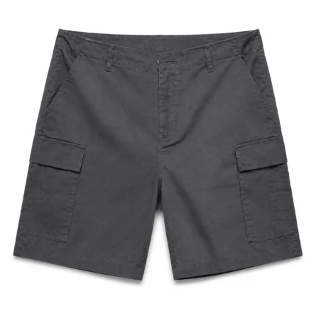 Custom Men Charcoal Cargo Shorts - Image 3