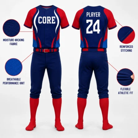 Custom Baseball Uniform Set - Image 4