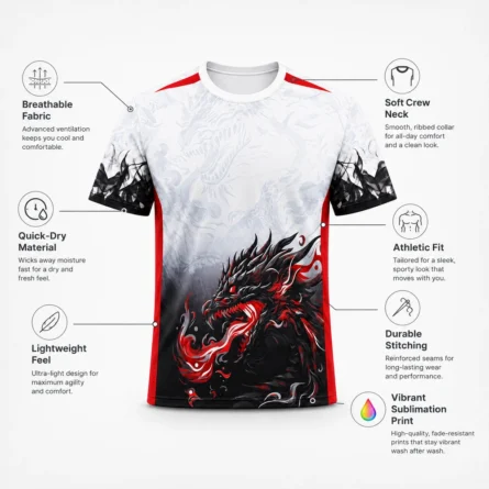 Custom Men Soccer Sublimation Jersey - Image 3