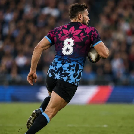 Custom Floral Rugby Jersey - Image 5