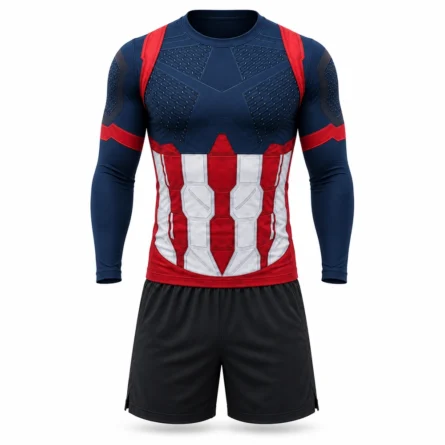 Custom Sublimated Long-Sleeve Rugby Uniform