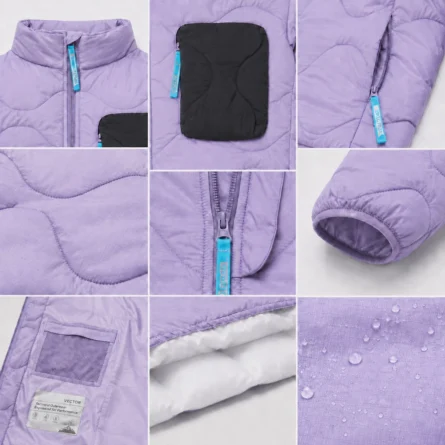 Women Wave With Chest Pocket Midlayer Jacket - Image 2