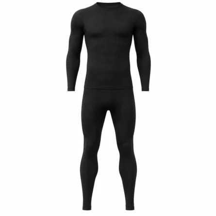Custom Men Black Base Layer Set