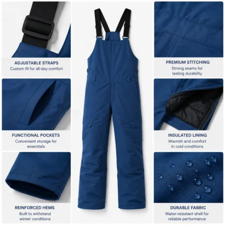 Custom Men Snow Bib - Image 4