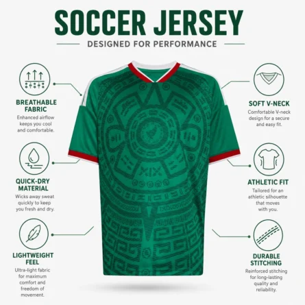 Custom Men Heritage Soccer Jersey - Image 4