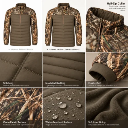 Custom Quarter-Zip Midlayer Jacket - Image 2