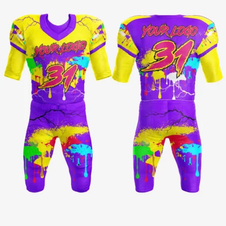 Custom Camo American Football Uniform Set