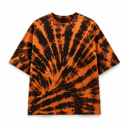 Custom Tie-Dye Oversized Streetwear T-Shirt