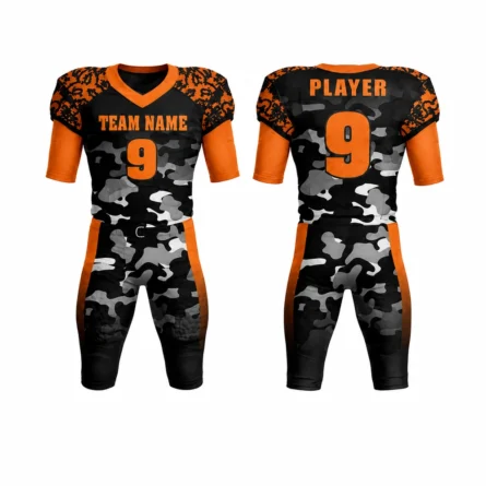 Custom Camo American Football Uniform Set