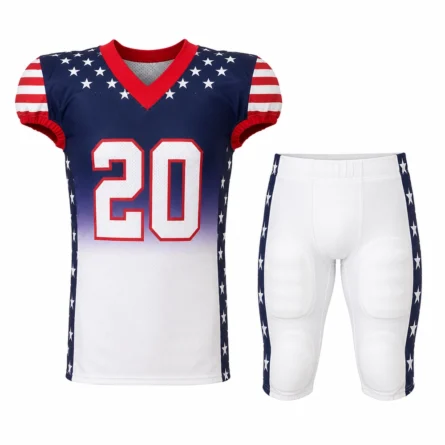 Custom Stripes American Football Uniform Set