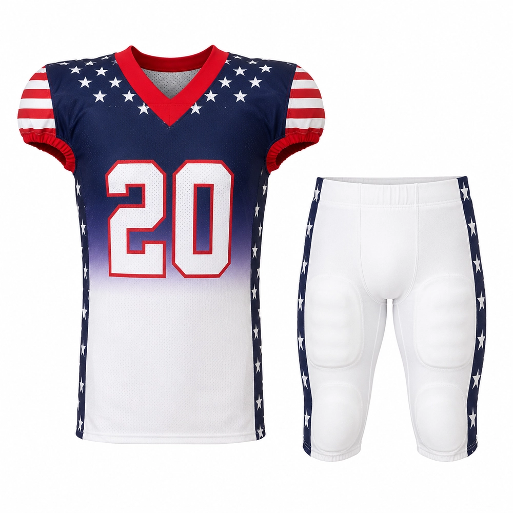 Custom Stripes American Football Uniform Set