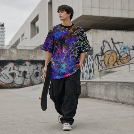 Custom All-Over Print  T-Shirt - Image 3