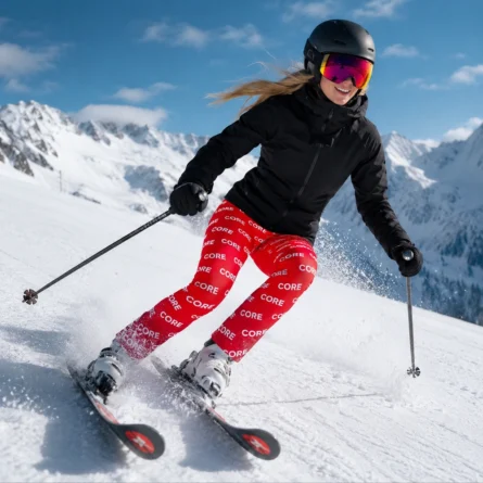 Custom Women Print Thermal Leggings - Image 3