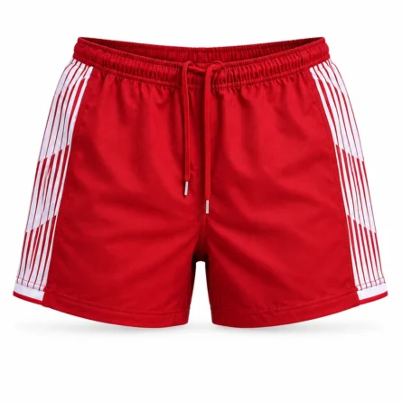 Custom Rugby Shorts with Side Panels