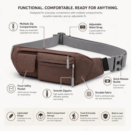 Custom Waist Bag - Image 3