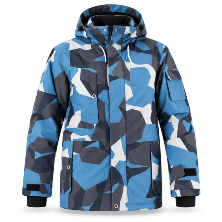 Custom Camo Insulated Snowboarding Hoodie