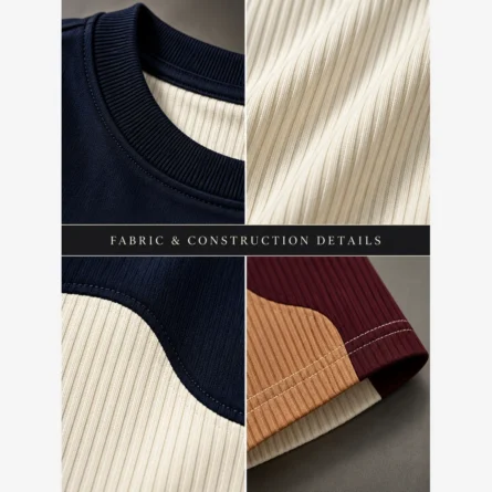 Premium Color-Block Streetwear T-Shirt - Image 3