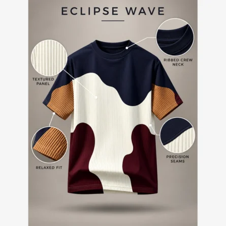 Premium Color-Block Streetwear T-Shirt - Image 4