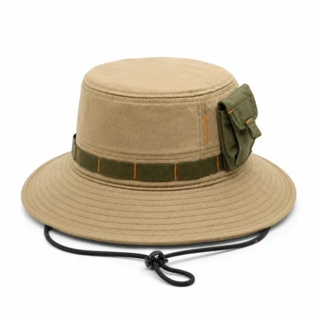 Custom Bucket Hat With Utility Pocket - Image 2