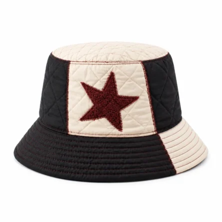 Custom Quilted Patchwork Bucket Hat