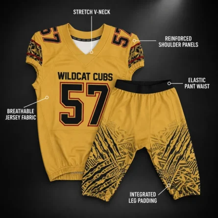 Custom American Football Uniform Set - Image 3