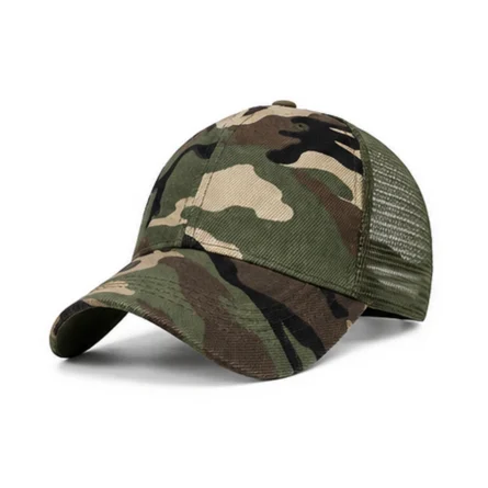 Custom Camouflage Mesh Trucker Cap - Image 5